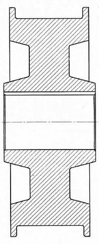 support roller for the drum dryer