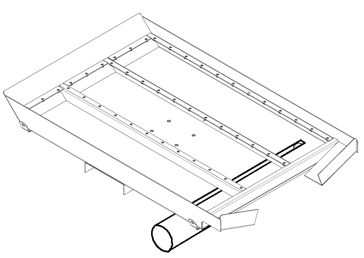 gap in the sifter ejector